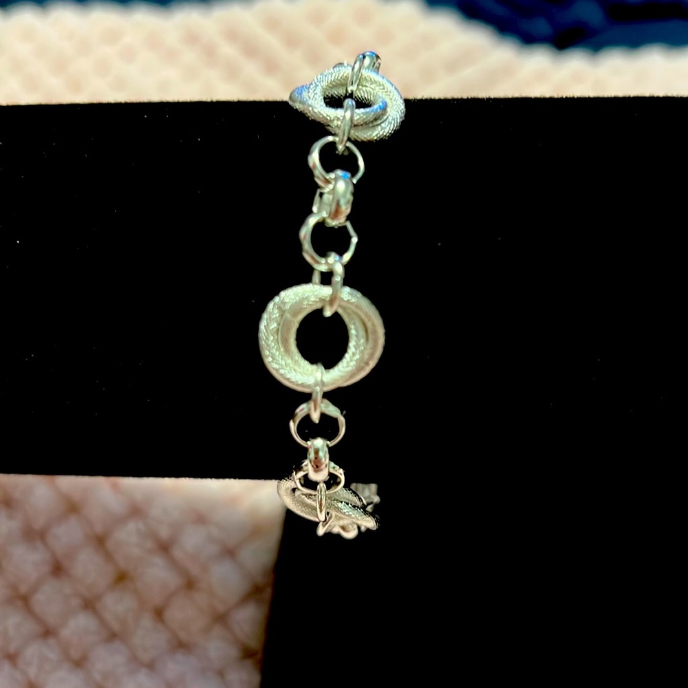 Sterling silver bracelet